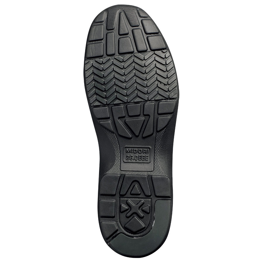 超軽量耐滑作業靴　ウルトラライトハイグリップ　ＵＬＨ−７１６　ブラック