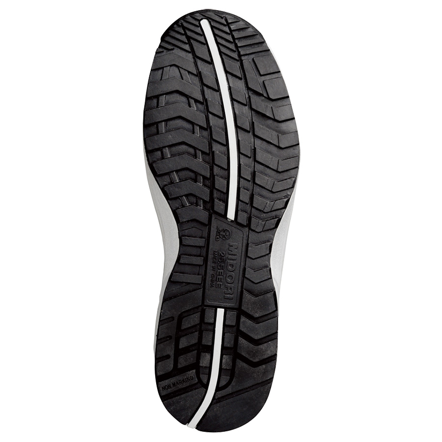 先芯入り スニーカー ＭＰＮ－３０１ ブラック| 安全靴・作業靴 