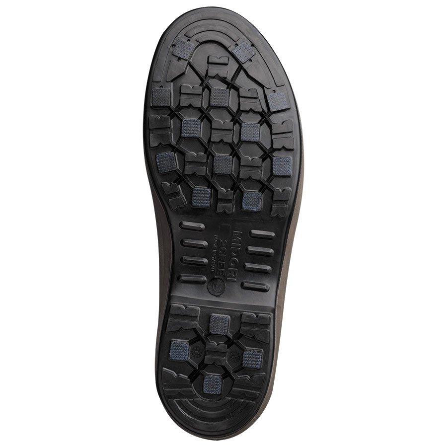 氷上用　耐滑安全靴　ワラグリップ　ＳＧ２１０Ｎ　ブラック