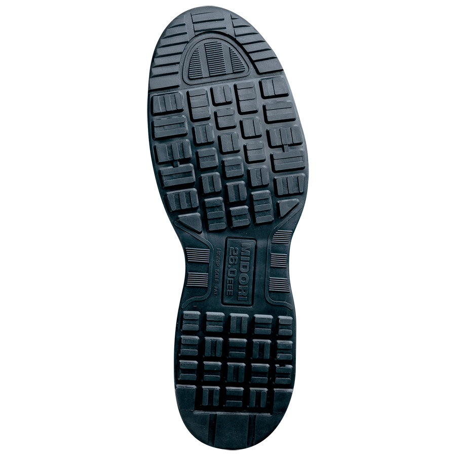 先芯入りスニーカー エアＨＧ ＩＳＡ－８０１ 静電 ブラック| 安全靴 