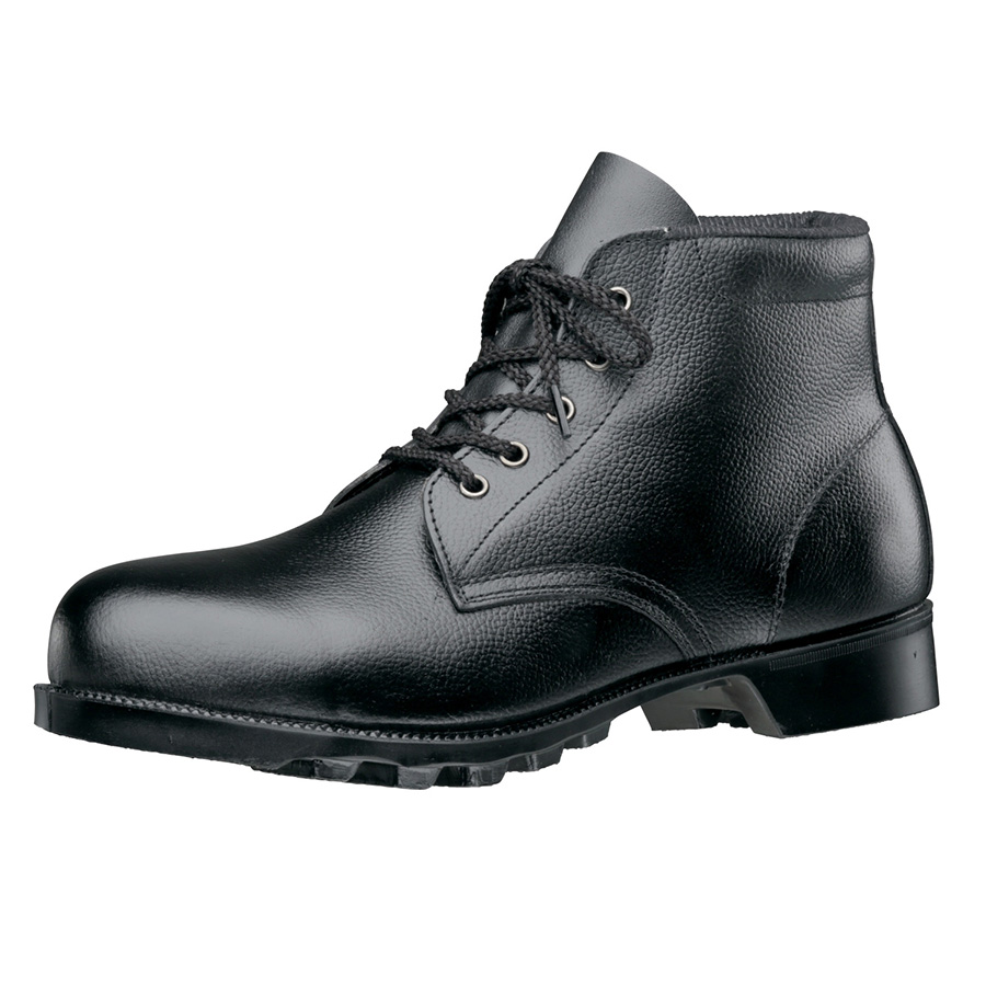 ミドリ安全 安全靴 JIS規格 中編上靴 ラバーテック RT722N メンズ ブラック JP 26.5(26.5cm)
