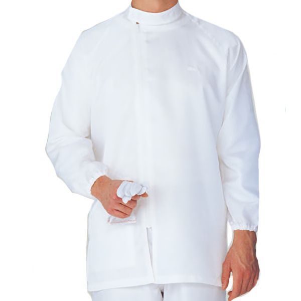クリーンウェア 男女共用 上衣 S3310W 上 ホワイト| 作業服・作業着 | 【ミドリ安全】公式通販