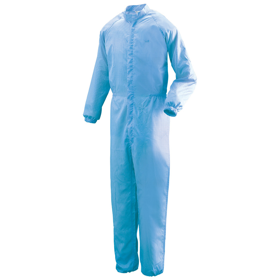 ミドリ安全　クリーンスーツ用フード　ツバなし　ＹＨＳ１０１　ブルー　Ｍ