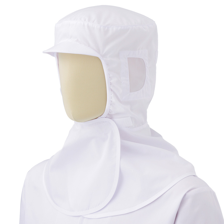 フード （ツバ付） ＳＨ０７Ｗ ホワイト| 作業服・作業着 | 【ミドリ安全】公式通販