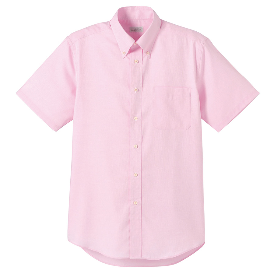 メンズ 半袖シャツ FB5016M－9 ピンク| 作業服・作業着 | 【ミドリ安全】公式通販