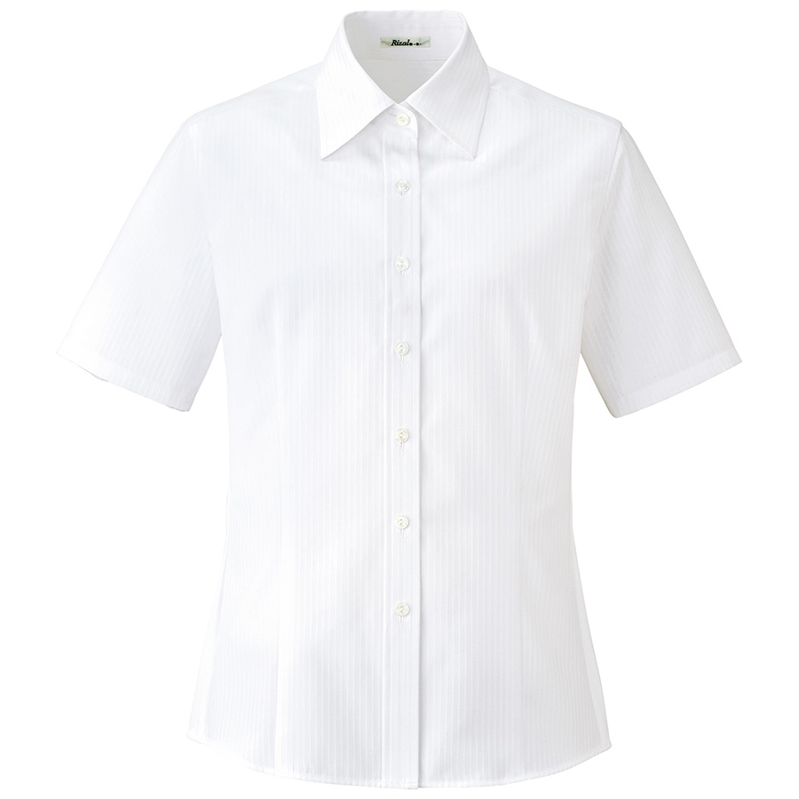 半袖ブラウス RB4537－15 ホワイト （5～21号）| 作業服・作業着 | 【ミドリ安全】公式通販