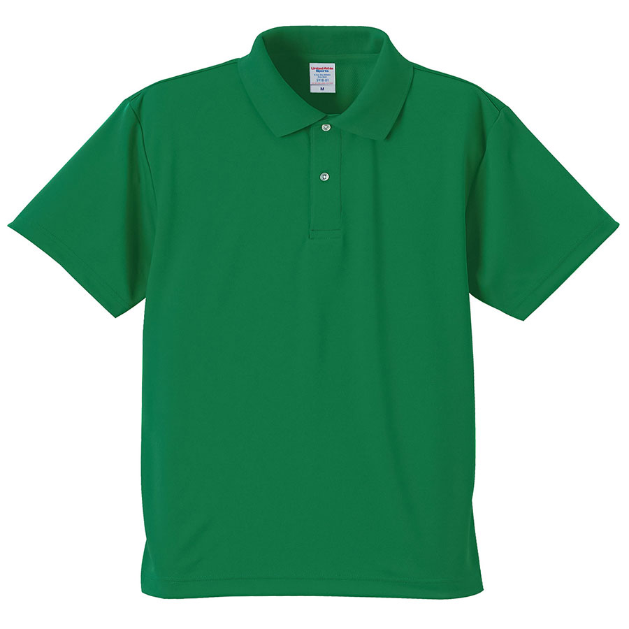 ４．１ｏｚ　ドライアスレチックポロシャツ　５９１０−０１　０２９　グリーン