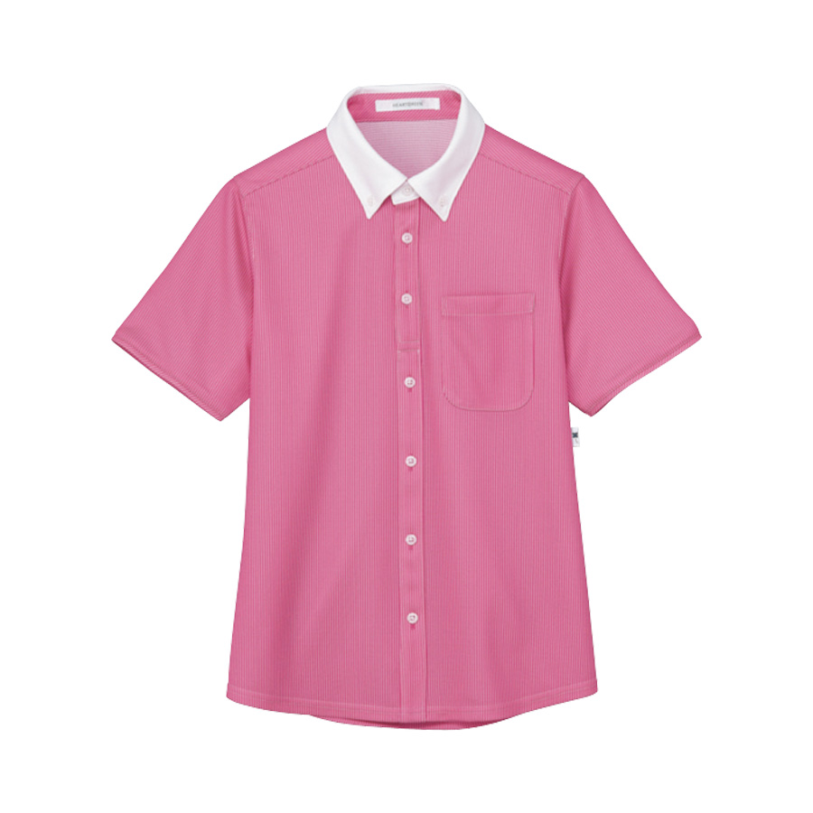 男女共用 半袖ニットシャツ HM－2839 9 バラ園 4L・5L| 作業服・作業着 | 【ミドリ安全】公式通販