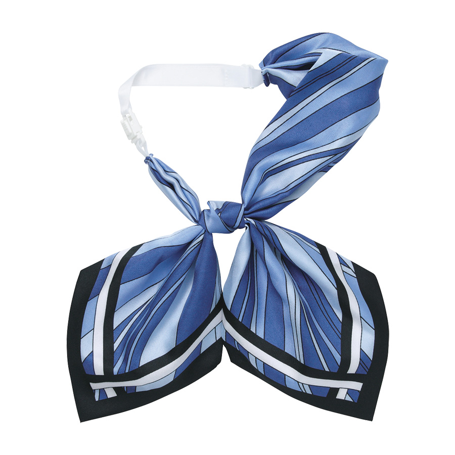 リボンスカーフ ＥＡＺ－５３９ ６ ブルー| 作業服・作業着 | 【ミドリ 