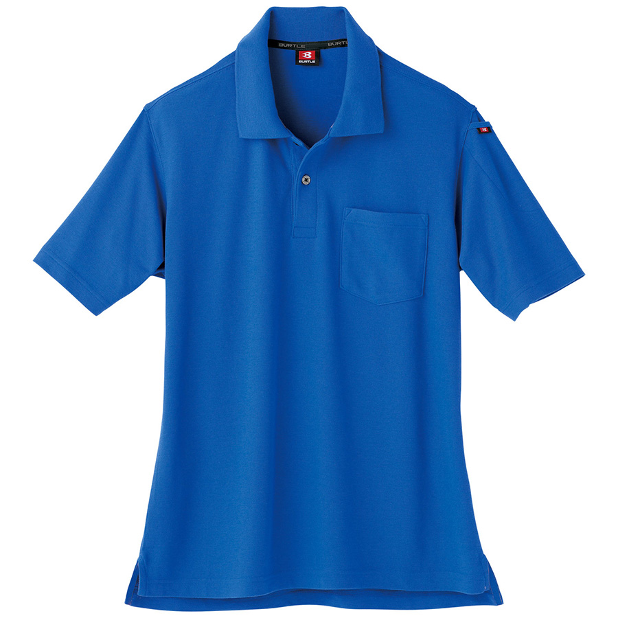 半袖ポロシャツ 507－42 ロイヤルブルー （4L）| 作業服・作業着 | 【ミドリ安全】公式通販