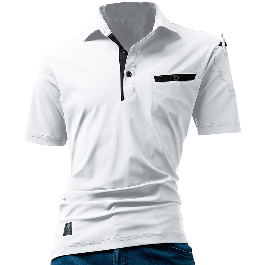 半袖アイスポロシャツ ユニセックス 227－29 ホワイト （S～XXL） | 【ミドリ安全】公式通販