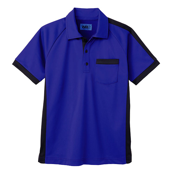 ユニセックス　ポロシャツ　６５３６１　ブルー