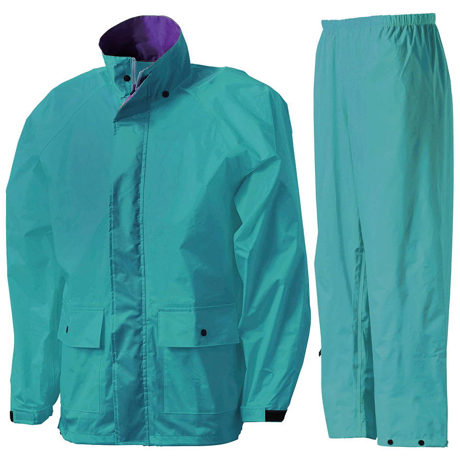雨衣　フィールドスーツ　Ａ−４１９Ａ　ターコイズ