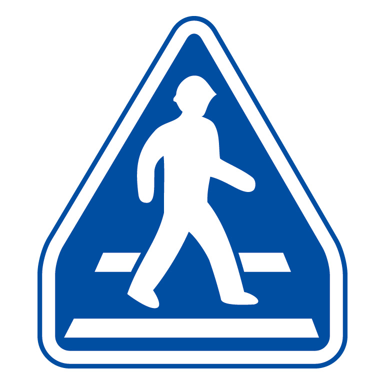 道路用標識 仮設用 ３９５ ４８１ 横断歩道 ミドリ安全 公式通販