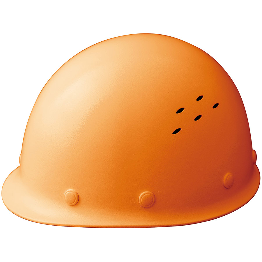 通気孔付　軽量ヘルメット　ＳＣ−ＬＭＶＴ　ＲＡ　オレンジ