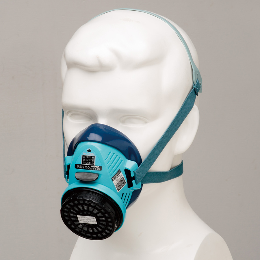 直結式小型防毒マスク Ｇ－７ Ｓサイズ フィットチェッカー内蔵 