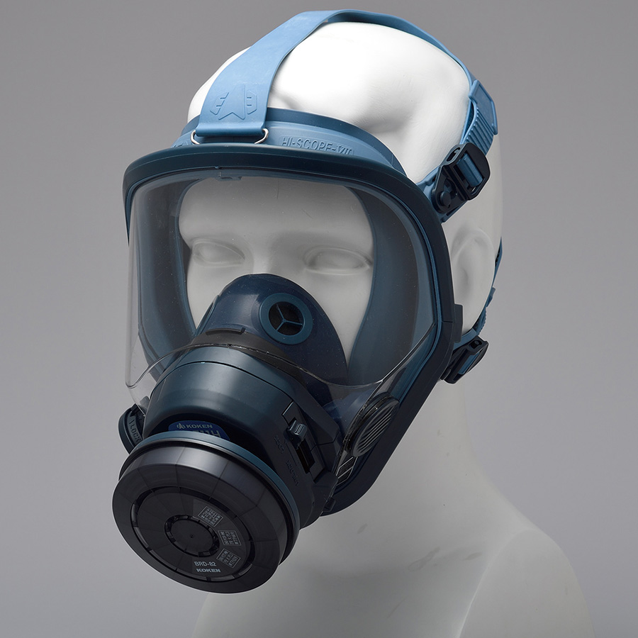 興研全面マスク 防塵マスク 電動ファン付き呼吸用保護具-