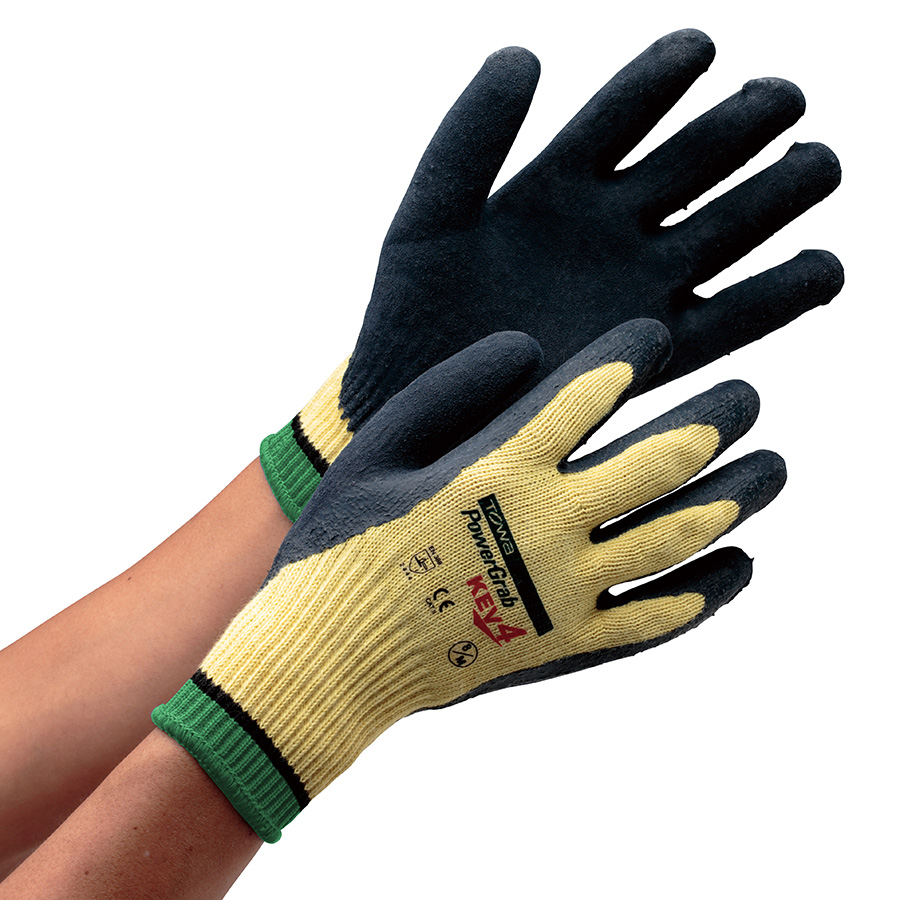 耐切創手袋 パワーグラブ ＫＥＶ４ Ｓサイズ （販売単位：１２双） | 【ミドリ安全】公式通販