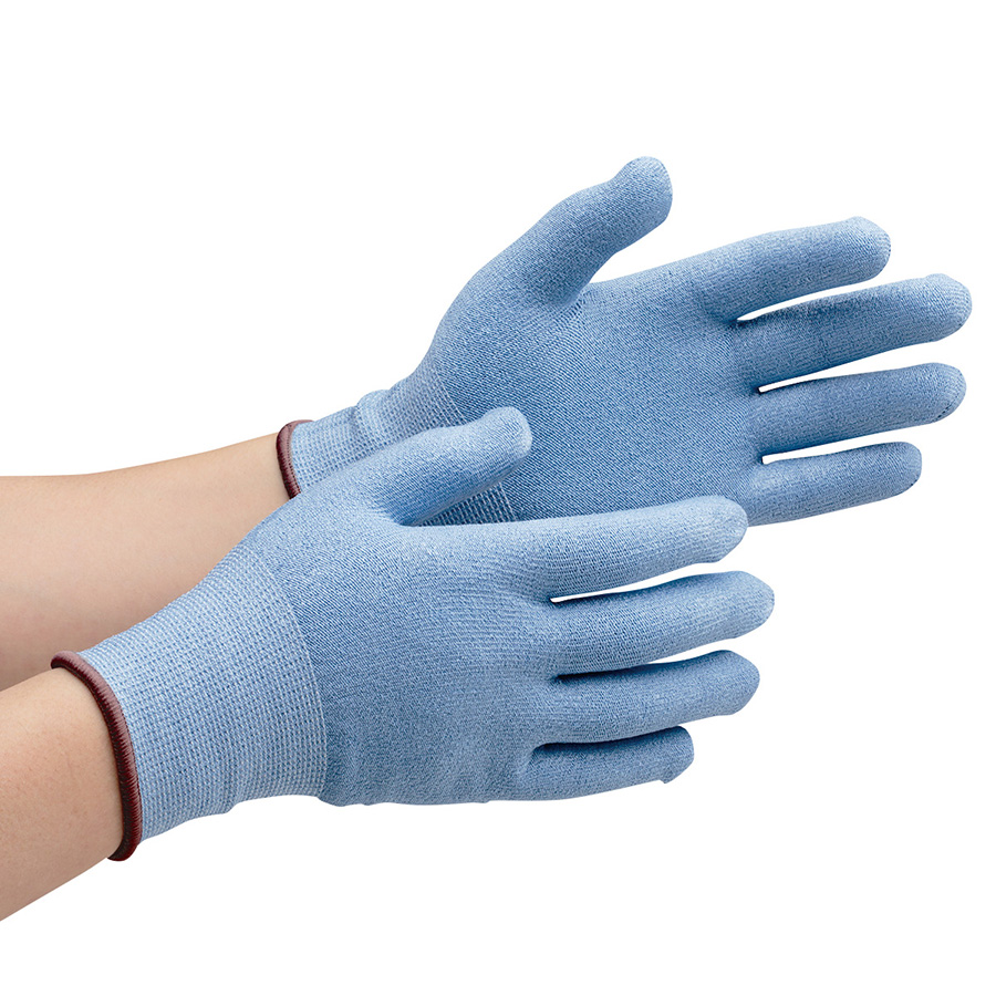 耐切創性手袋 カットガード１３２ ＳＳ ブルー １０双 | 【ミドリ安全 