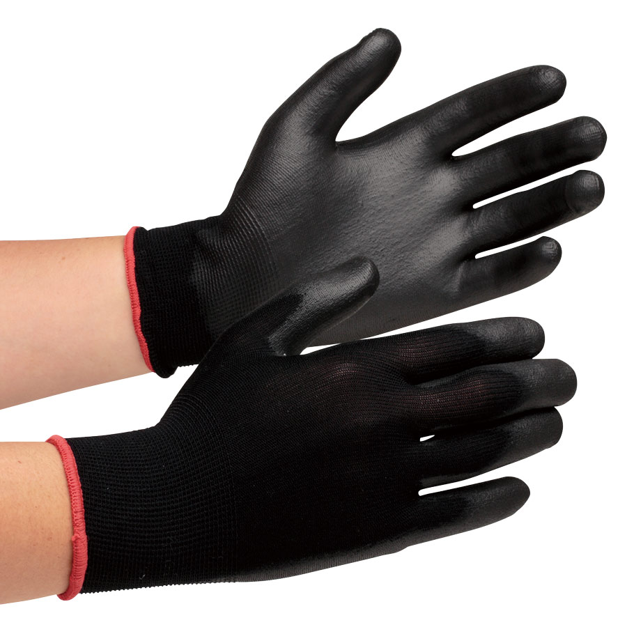 作業手袋　ハイグリップ　ウレタン背抜き手袋　ＭＨＧ−２００　Ｍ　１０双