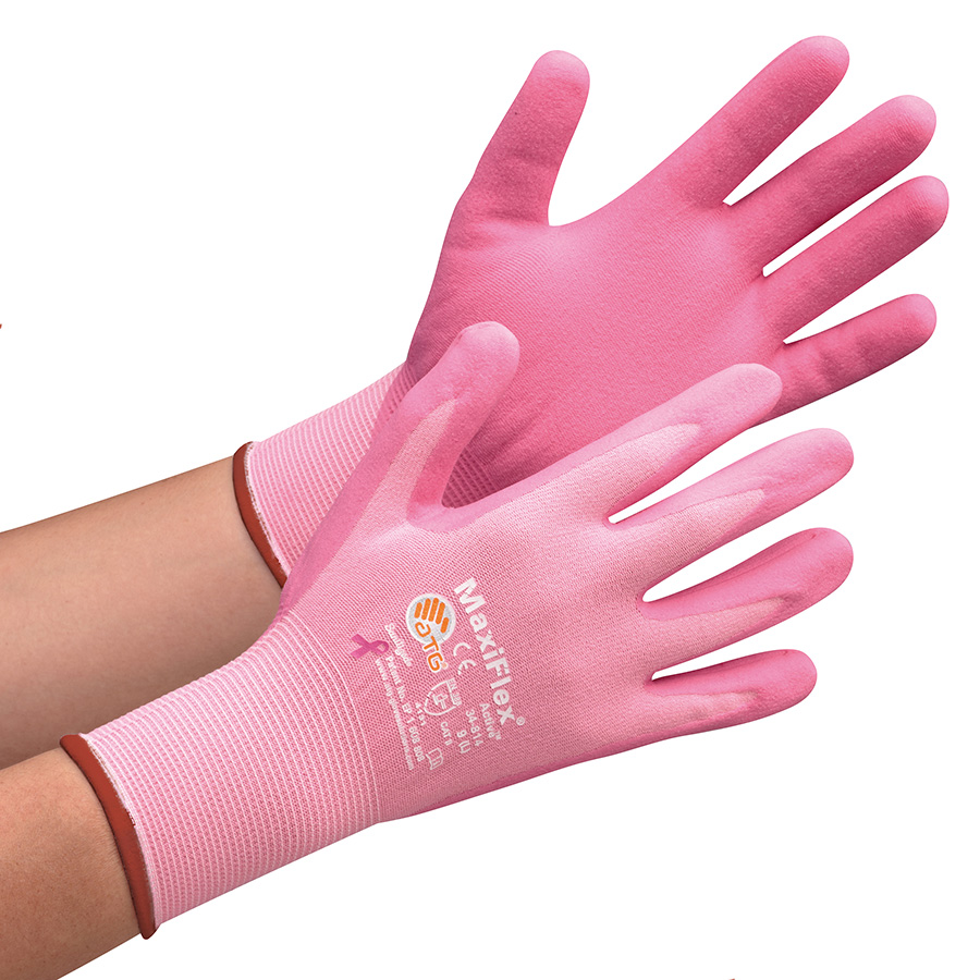 ＡＴＧ　手に優しい精密作業手袋　ＭａｘｉＦｌｅｘ　Ａｃｔｉｖｅ　３４−８１４　Ｓ