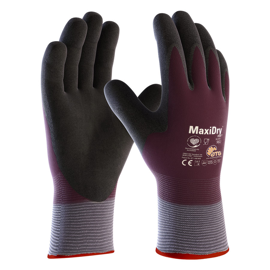 ＡＴＧ　寒冷地低温作業用手袋　ＭａｘｉＤｒｙ　Ｚｅｒｏ　５６−４５１　Ｓ