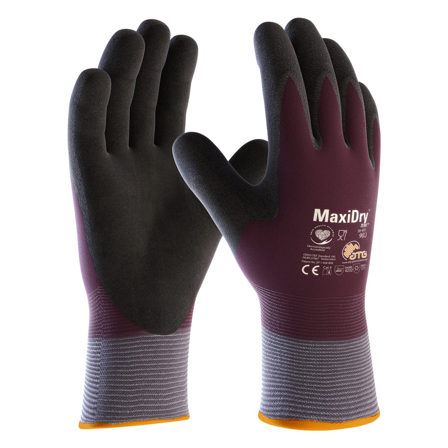 ＡＴＧ　寒冷地低温作業用手袋　ＭａｘｉＤｒｙ　Ｚｅｒｏ　５６−４５１　Ｍ