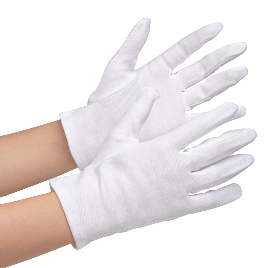 品質管理用手袋 綿スムス マチ付 S 12双 | 【ミドリ安全】公式通販