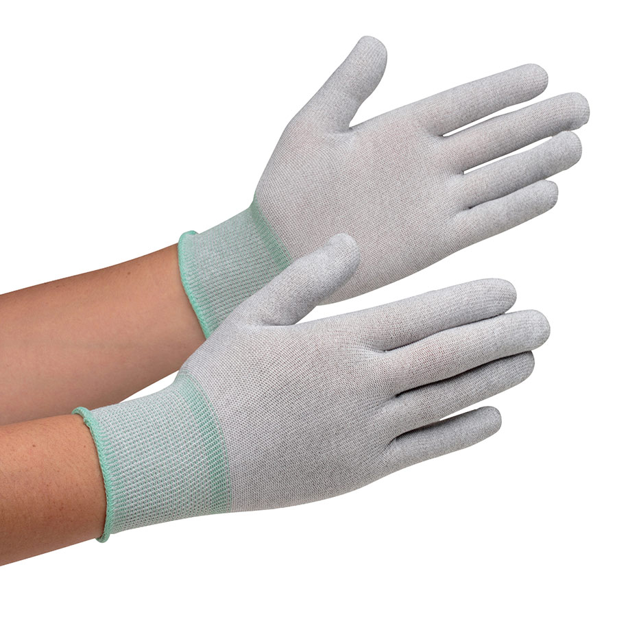静電気拡散性手袋 ＭＣＧ－６０２Ｎ ノンコート Ｍ １０双 | 【ミドリ安全】公式通販