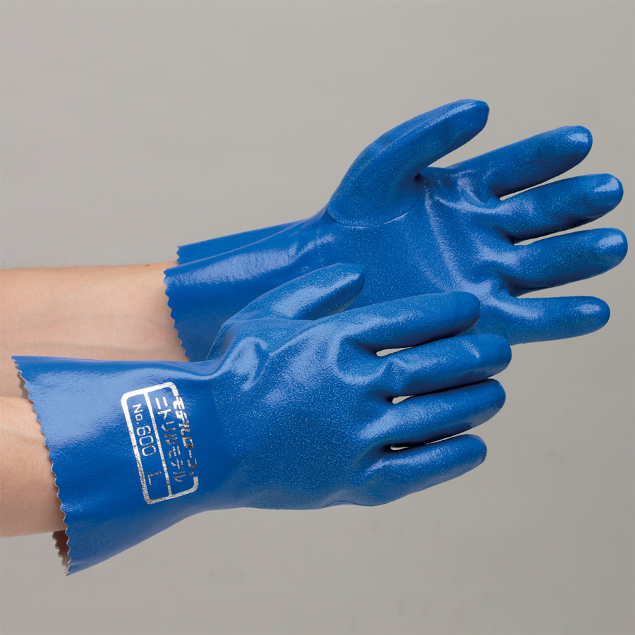 エステー　モデルローブ　ＮＯ．６００　ニトリルゴム製手袋　Ｍ　１０双