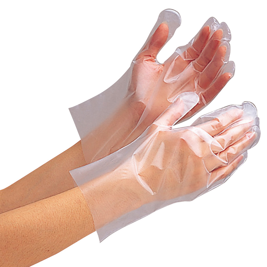 内エンボスポリエチレン手袋　ベルテ　５１０Ｎ　Ｌ　１００枚