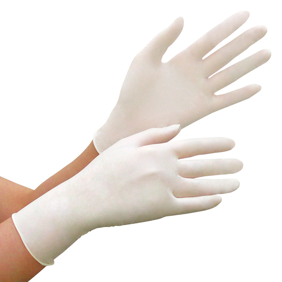 ニトリル手袋 ベルテ 783N （薄手） 粉つき ホワイト S 100枚 | 【ミドリ安全】公式通販