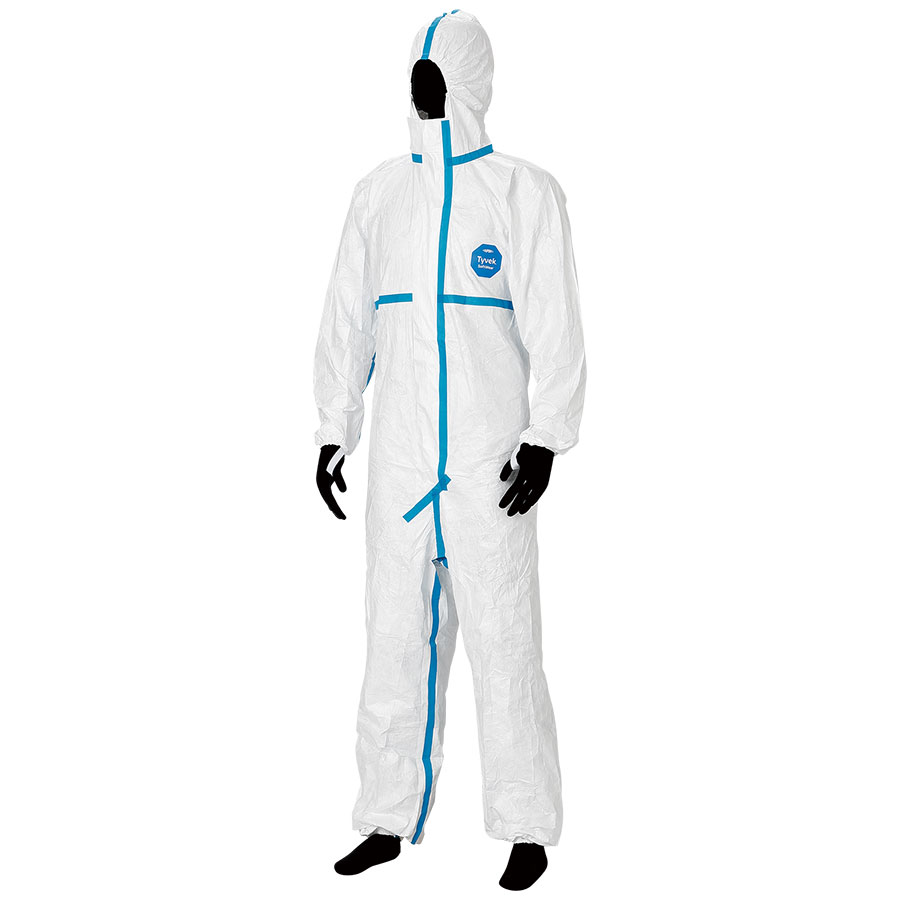 防護服 デュポン（ＴＭ） タイベック（Ｒ） ソフトウェア Ⅲ型フード付 ＸＸＬ | 【ミドリ安全】公式通販