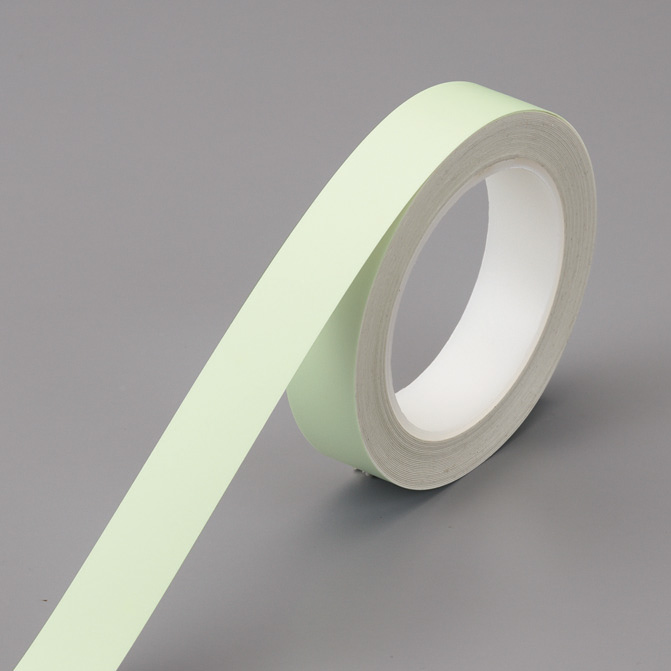 日本緑十字 緑十字 高輝度蓄光テープ FLA-251 (蓄光テープ) 25mm幅×10m 屋内用 PET (72004) - 1