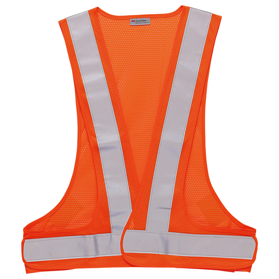 安全チョッキ 高視認性反射ベスト ｓｖｐ ０１ｒ ハーネスタイプ オレンジ 作業服 作業着 ミドリ安全 公式通販