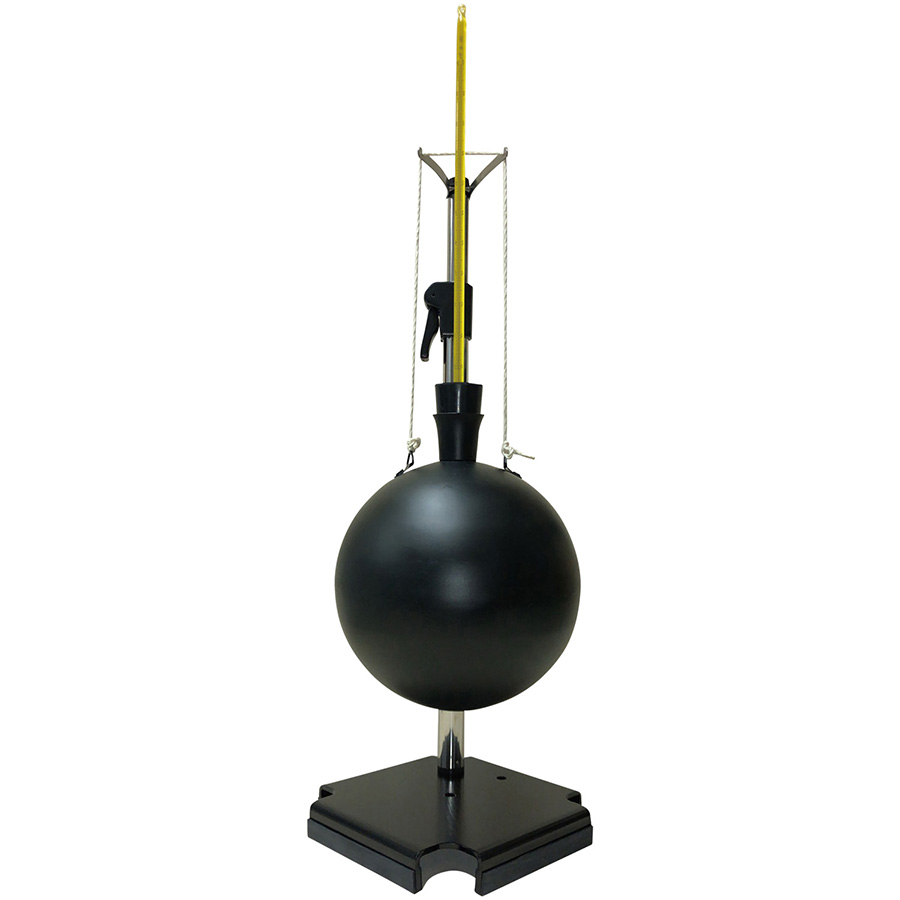 黒球温度計　グローブサーモメーター　ベルノン式（架台付）