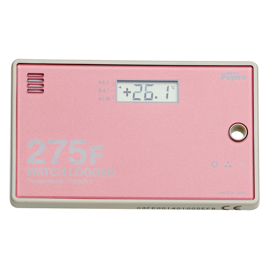 買い誠実 <br>藤田電機製作所 表示付温度データロガー フェリカタイプ KT155F