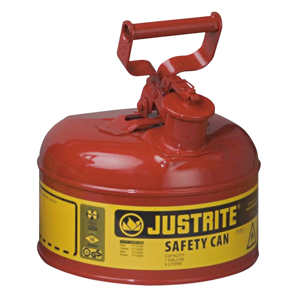 オイリーウエスト缶 ウエス用ゴミ箱 J09300 38L JUSTRITE - 1