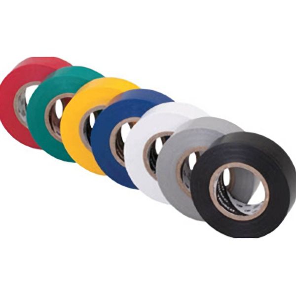 Trusco 脱鉛タイプ ビニールテープ 19 10m ブラック Tm1910bk1p 3100 ミドリ安全 公式通販