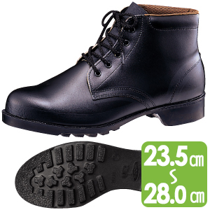 耐油・耐薬仕様ゴム底安全靴　Ｖ２６２ＮＴ　ブラック