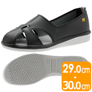 男女兼用 静電作業靴 ＰＳ－０１Ｓ ブラック| 安全靴・作業靴 