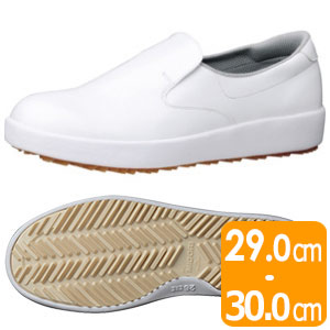 粉職場専用耐滑作業靴　コナグリップ　ＣＧ−７００　ホワイト　大