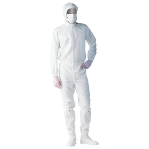 クリーンウェア　一般型クリーンスーツ　Ｓ１０６０Ｗ　ホワイト