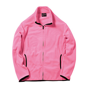 フリースジャケット　ＭＪ００６５−１９　ピンク　（Ｓ〜ＸＸＬ）