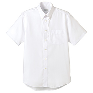 メンズ　半袖シャツ　ＦＢ５０１６Ｍ−１５　ホワイト