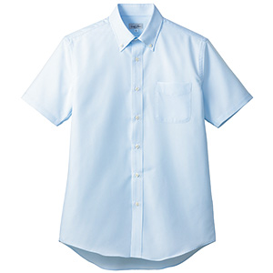 吸汗速乾　メンズ　半袖シャツ　ＦＢ５０３６Ｍ−６　ブルー
