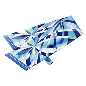 スカーフ　ＢＡ９１２３−６　ブルー