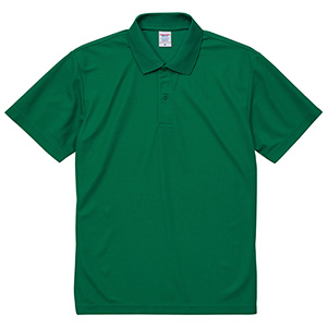 ４．７ｏｚ　スペシャル　ドライ　カノコ　ポロシャツ（ローブリード）＜アダルト＞　２０２０−０１　０２９　グリーン