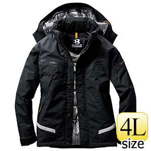 防水防寒ジャケット　７６１０−３５　ブラック　（４Ｌ）