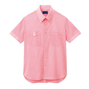 ユニセックス　半袖シャツ　６３４０６　ピンク
